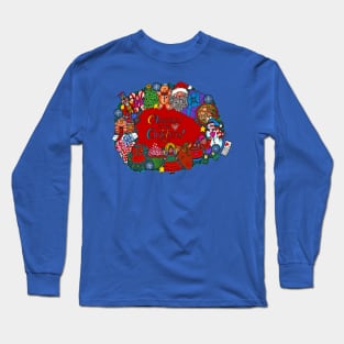 Obsessed with Christmas Long Sleeve T-Shirt